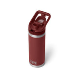 YETI Rambler 18 oz Stag Red BPA Free Bottle with Flip Chug Cap