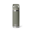 YETI Rambler 18 Pampa Green BPA Free Bottle with Flip Chug Cap