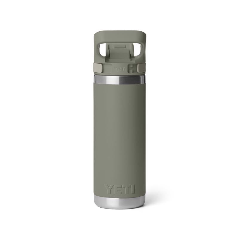 YETI Rambler 18 Pampa Green BPA Free Bottle with Flip Chug Cap