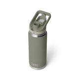 YETI Rambler 26 Pampa Green BPA Free Bottle with Flip Chug Cap