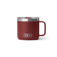 YETI Rambler 14 oz Stag Red BPA Free Ceramic Lined Stackable Mug with MagSlider Lid