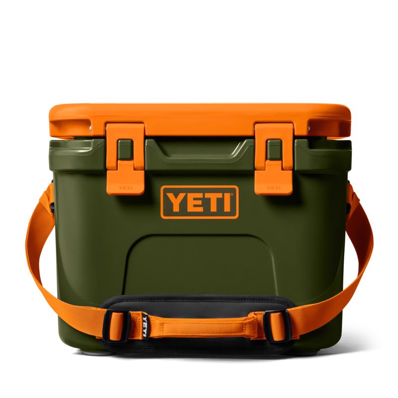 YETI Roadie 15 King Crab Orange/Olive 15 qt Hard Cooler