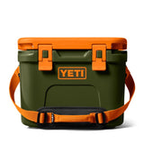 YETI Roadie 15 King Crab Orange/Olive 15 qt Hard Cooler