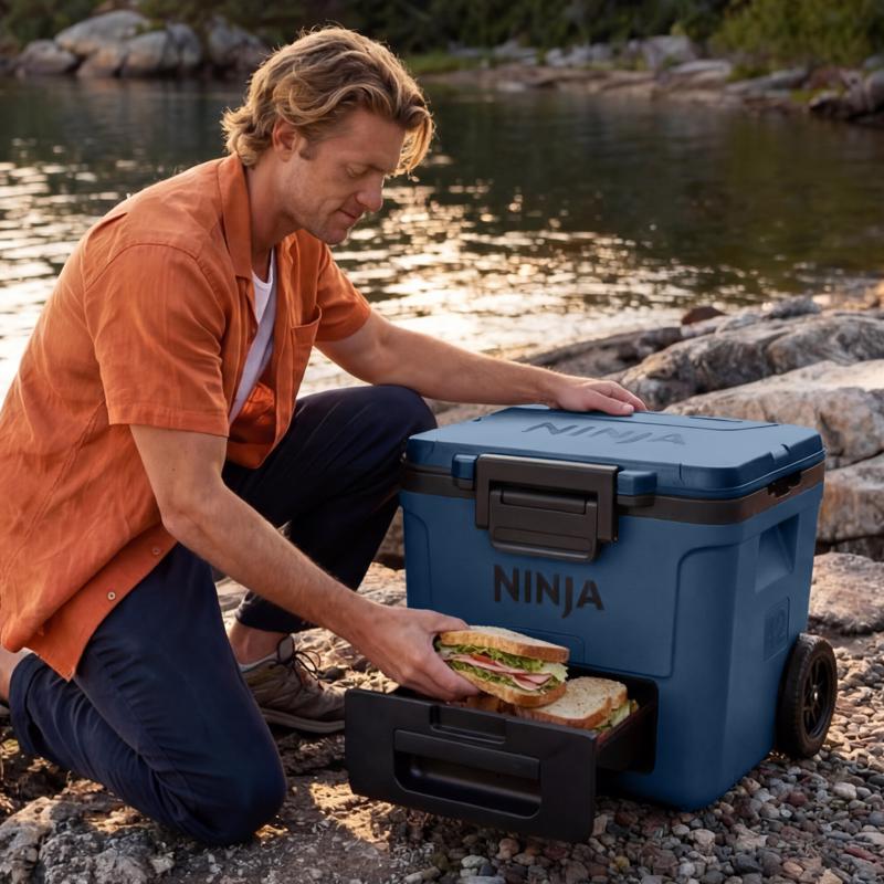 Ninja FrostVault Blue 42 qt Hard Cooler