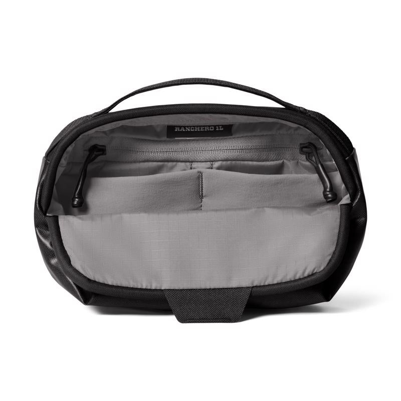 YETI Ranchero Crossbody 1L Black Crossbody 5.51 in. H X 9.45 in. W