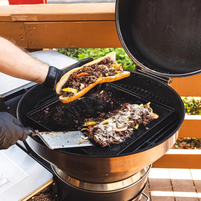 Recteq Cast Iron Grill Top Griddle 15 in. L X 15 in. W