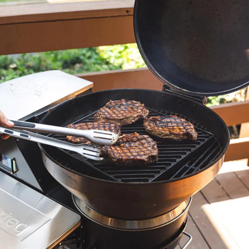 Recteq Cast Iron Grill Top Griddle 15 in. L X 15 in. W