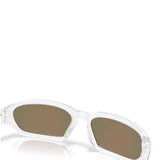 Oakley Terraforma Sunglasses Matte Clear Frame Prizm Ruby Lens