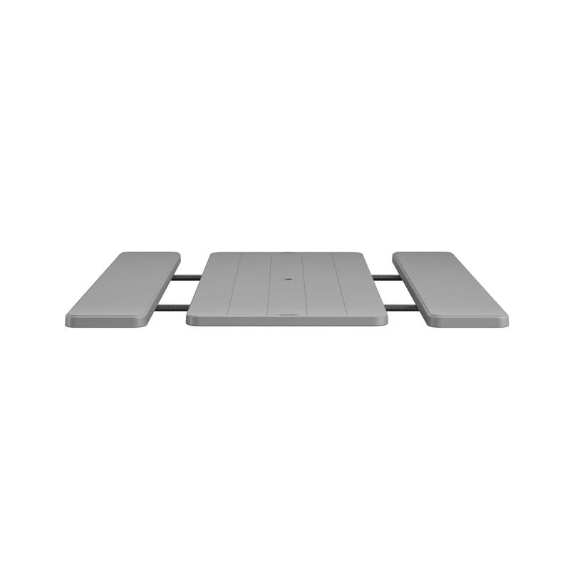 Cosco Plastic White 72 in. Rectangle Foldable Picnic Table