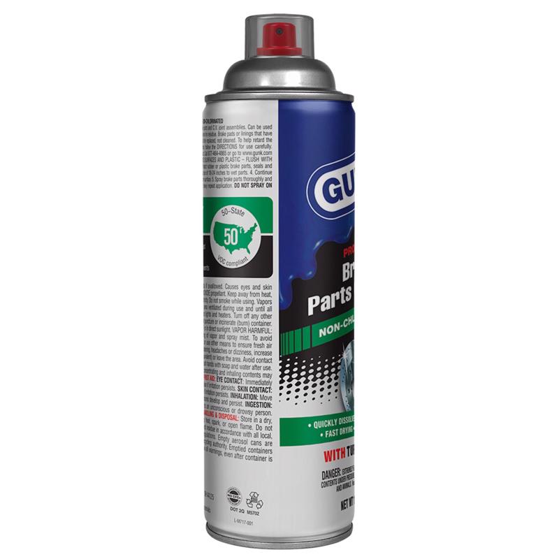 Gunk Non-Chlorinated Pro Line Brake Parts Cleaner 17 oz