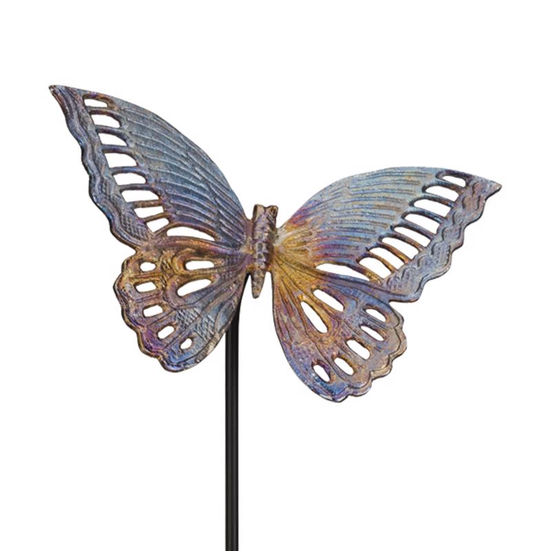 Regal Art & Gift Bronze Metal 36 in. H X 7 in. W Outdoor Garden Stake