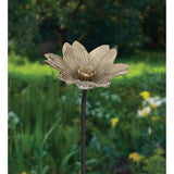 Regal Art & Gift Bronze Metal 36 in. H X 7 in. W Outdoor Garden Stake