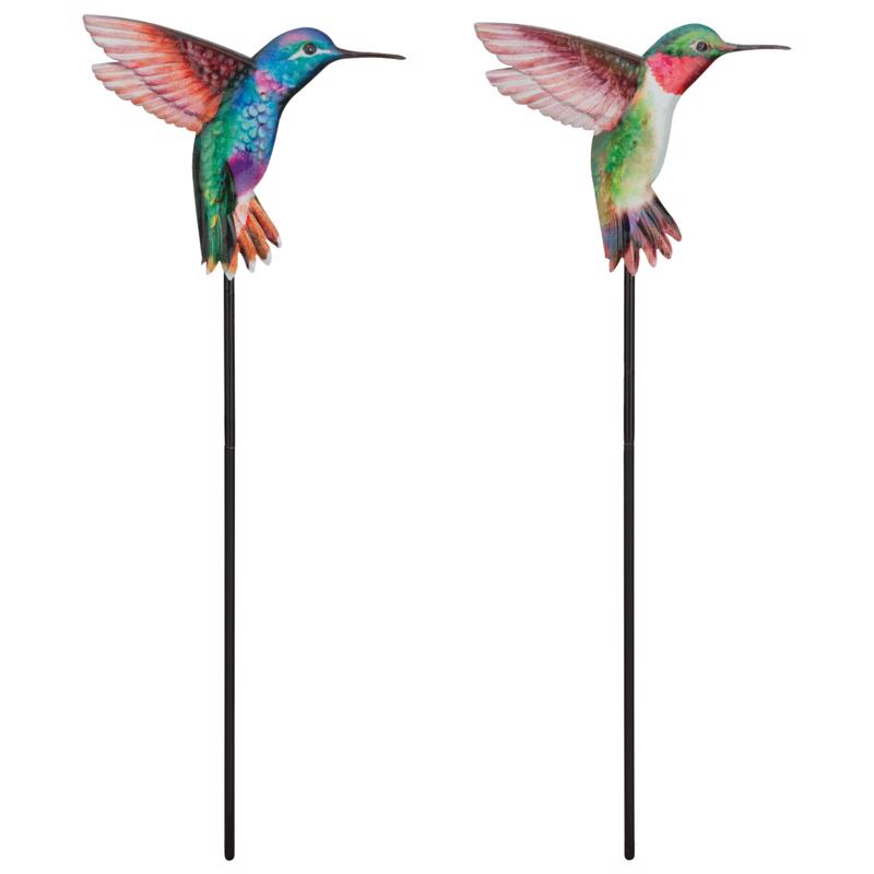 Regal Art & Gift Multicolored Metal 18.25 in. H X 6.75 in. W Planter Stake