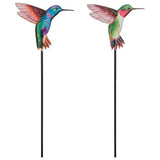 Regal Art & Gift Multicolored Metal 18.25 in. H X 6.75 in. W Planter Stake