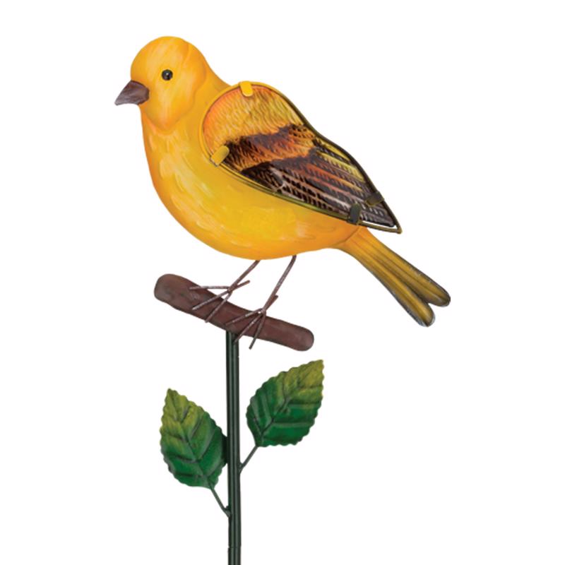 Regal Art & Gift Multicolored Glass/Metal 36 in. H X 10 in. L Outdoor Garden Stake