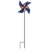 Regal Art & Gift Multicolored Metal 36.5 in. H X 9.5 in. L Garden Stake Spinner