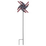 Regal Art & Gift Multicolored Metal 36.5 in. H X 9.5 in. L Garden Stake Spinner