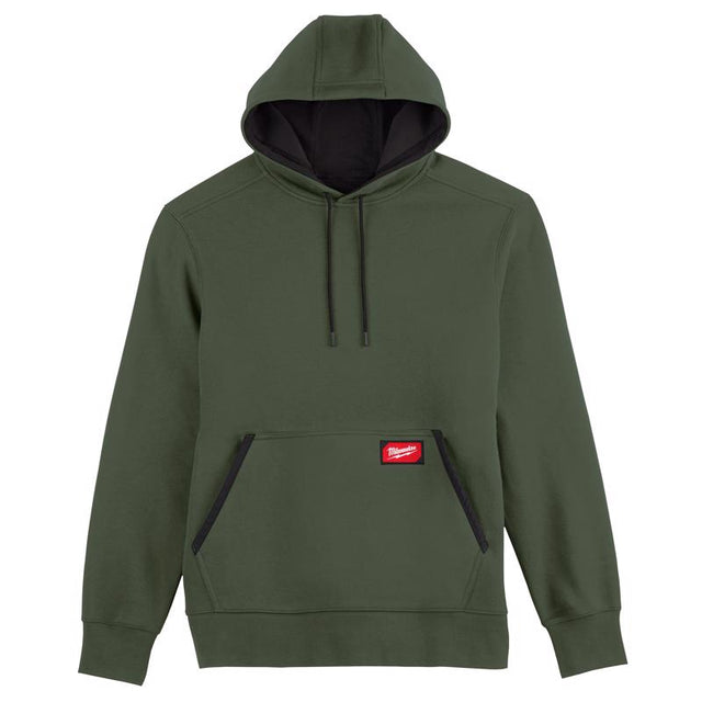 Milwaukee Tool Freeflex XXL Long Sleeve Men's Hooded Hoodie Green
