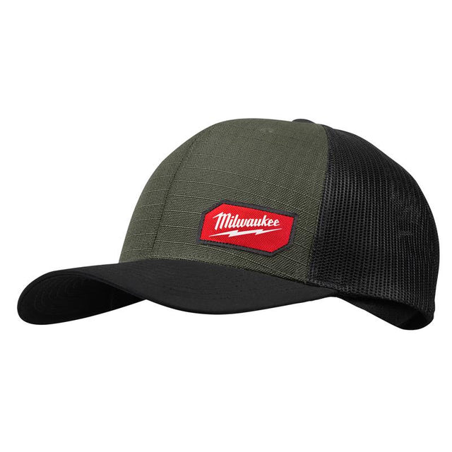 Milwaukee Gridiron Trucker Hat Green One Size Fits Most