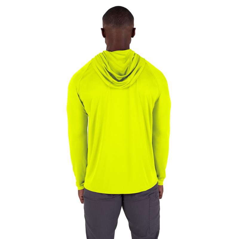 Milwaukee Workskin M Long Sleeve Unisex Hooded Yellow Hooded Sweatshirt