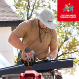 Milwaukee Tool Workskin Hat With Neck Shade Yellow L/XL