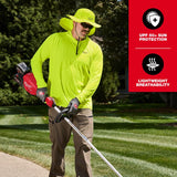 Milwaukee Tool Workskin Hat With Neck Shade Yellow S/M