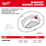 Milwaukee Tool Workskin Hat With Neck Shade Yellow S/M