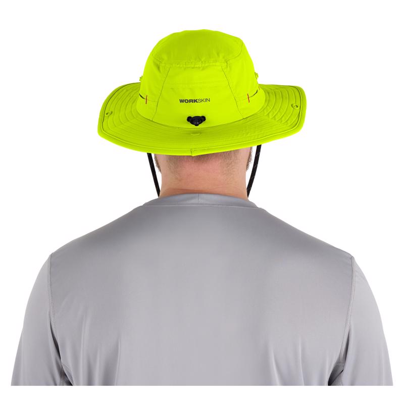 Milwaukee Tool Workskin Hat With Neck Shade Yellow S/M