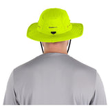 Milwaukee Tool Workskin Hat With Neck Shade Yellow S/M