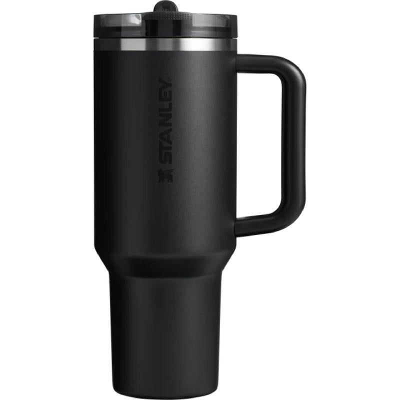 Stanley The Quencher 30 oz Black 2.0 BPA Free Double-wall Vacuum Insulated Straw Tumbler