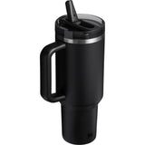 Stanley The Quencher 30 oz Black 2.0 BPA Free Double-wall Vacuum Insulated Straw Tumbler