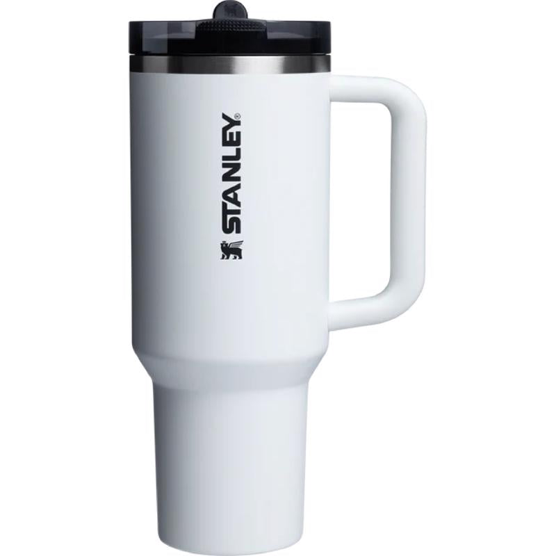 Stanley The Quencher 30 oz Chalk BPA Free Double-wall Vacuum Insulated Straw Tumbler