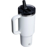 Stanley The Quencher 30 oz Chalk BPA Free Double-wall Vacuum Insulated Straw Tumbler