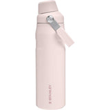 Stanley IceFlow 24 oz Rose Quartz BPA Free Double-wall Vacuum Water Bottle with Spout Lid
