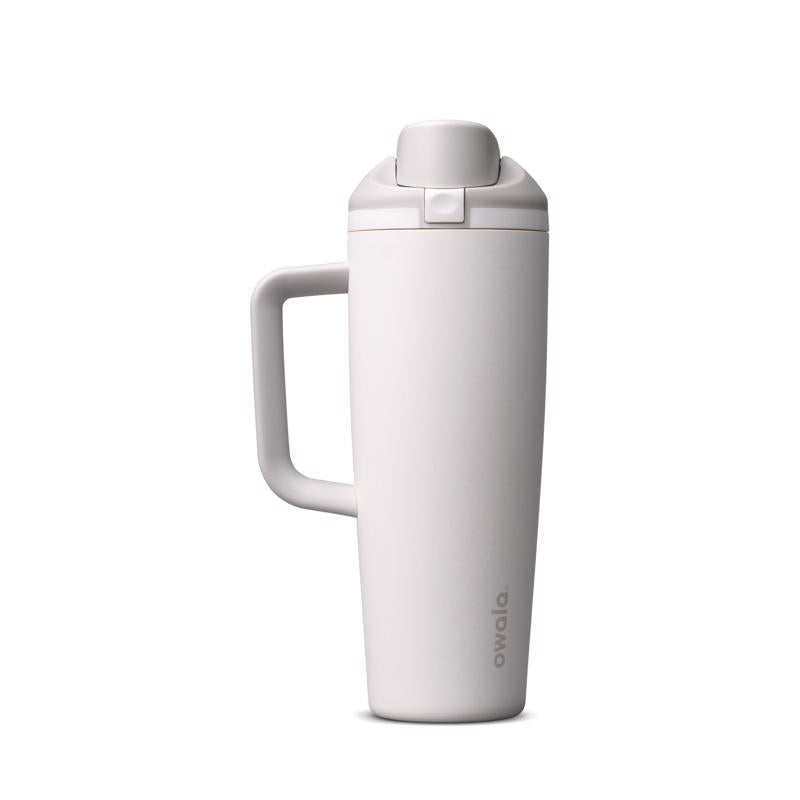 Owala FreeSip 30 fl. oz. Shy Marshmallow BPA Free Vacuum Insulated Bottle
