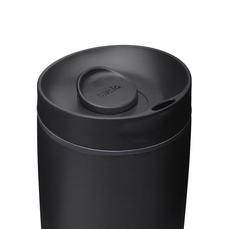 Owala SmoothSip Slider 20 fl. oz. Very Very Dark BPA Free Vacuum Insulated Tumbler