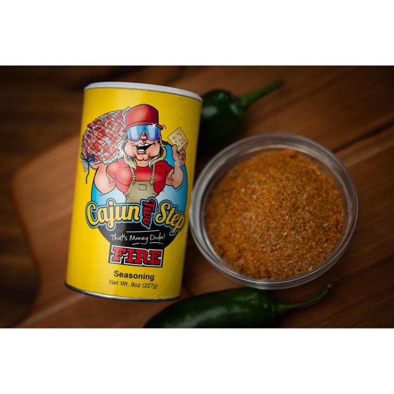 Cajun Two Step Fire Seasoning 8 oz