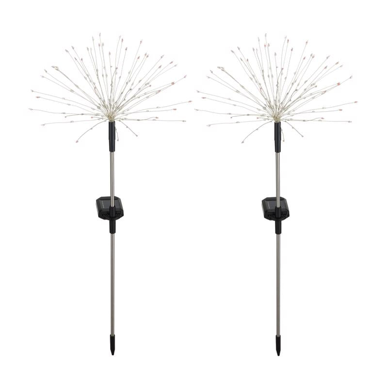Regal Art & Gift Multicolored Metal/Plastic 27.5 in. H X 15 in. L Solar Garden Stake