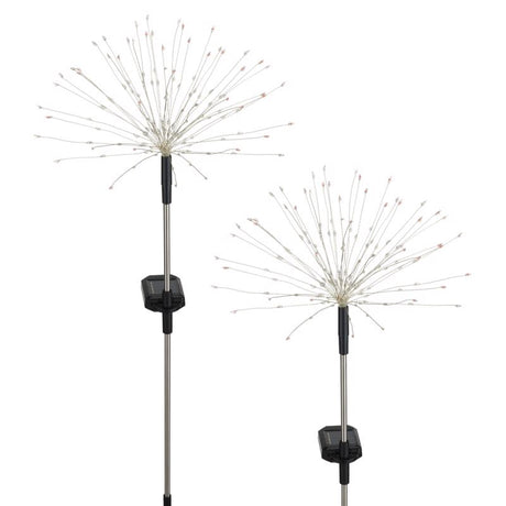 Regal Art & Gift Multicolored Metal/Plastic 27.5 in. H X 15 in. L Solar Garden Stake