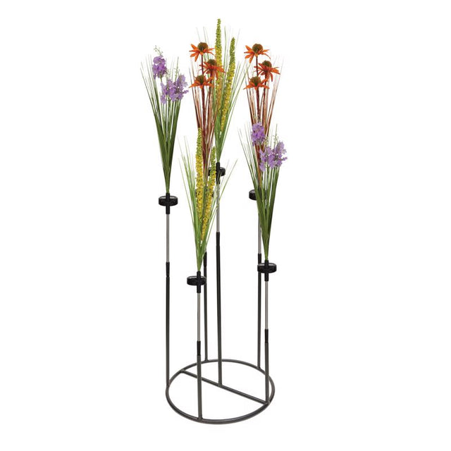 Regal Art & Gift Multicolored Acrylic/Metal 25 in. H X 7 in. L Solar Garden Stake