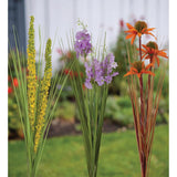 Regal Art & Gift Multicolored Acrylic/Metal 25 in. H X 7 in. L Solar Garden Stake