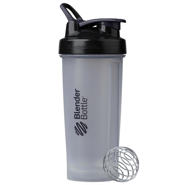 Blender Bottle Classic V2 28 fl. oz. Clear Black BPA Free Shaker Bottle