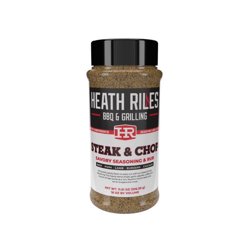 Heath Riles BBQ Savory Bar-B-Q Rub/Seasoning 16 oz