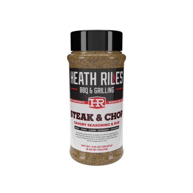 Heath Riles BBQ Savory Bar-B-Q Rub/Seasoning 16 oz