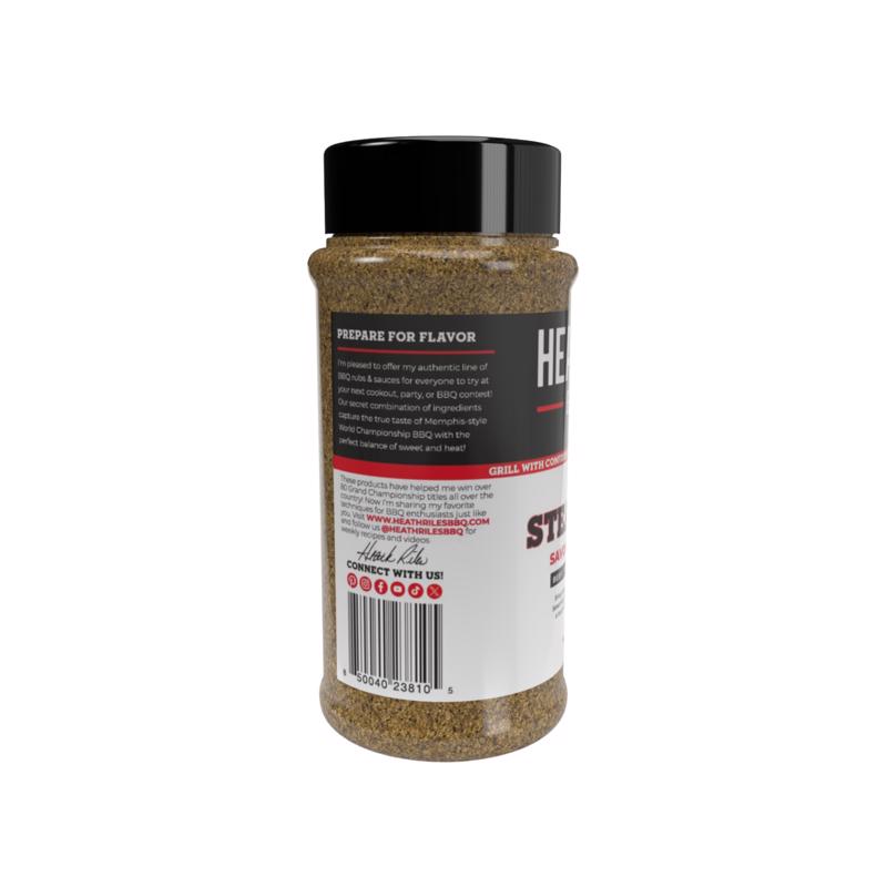 Heath Riles BBQ Savory Bar-B-Q Rub/Seasoning 16 oz