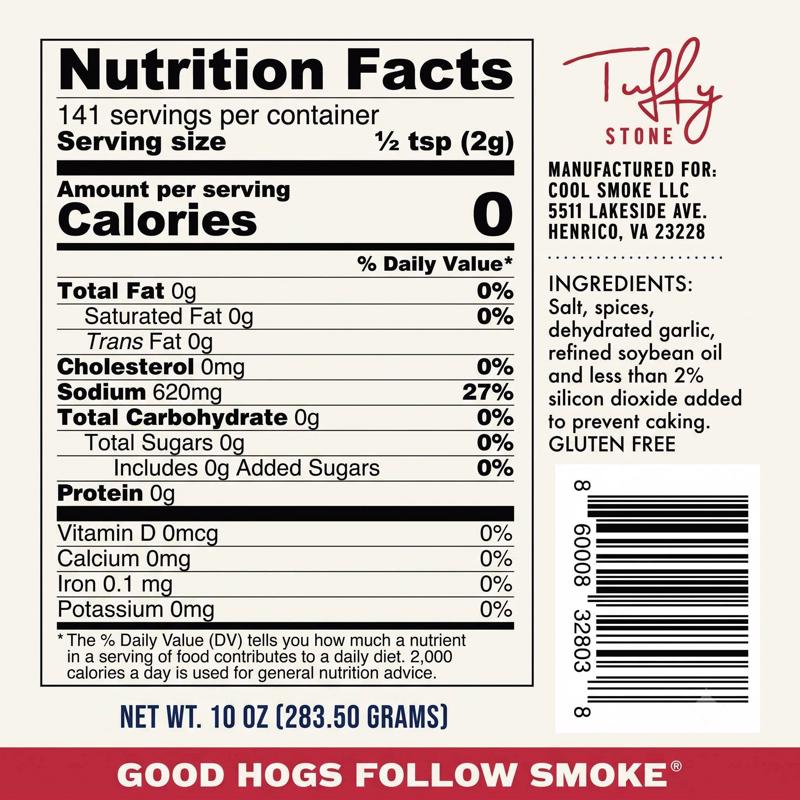 Tuffy Stone BBQ Provisions Steak Night Prime Steak Rub 16 oz