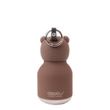 Asobu 6.75 oz Brown BPA Free Insulated Kids Water Bottle w/Straw