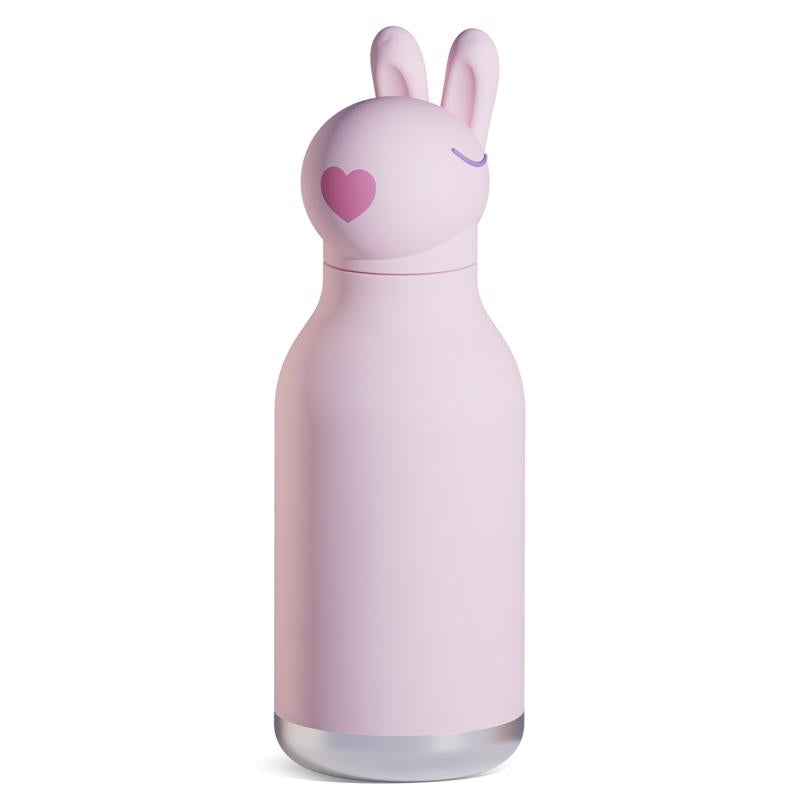 Asobu 16 oz Pink BPA Free Insulated Kids Water Bottle w/Straw