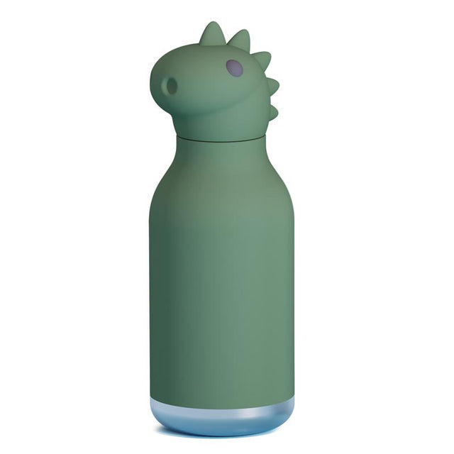 Asobu 16 oz Green BPA Free Insulated Kids Water Bottle w/Straw