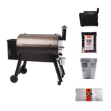Traeger Pro 34 Wood Pellet Grill + Pellets, bucket liner, Cover and Drip Tray Liner